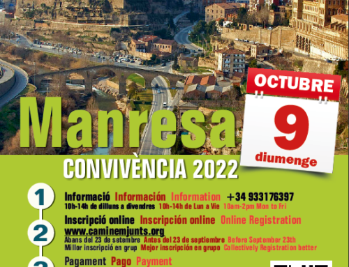 Convivència a Manresa 09/10/2022 Caminem junts en la diversitat