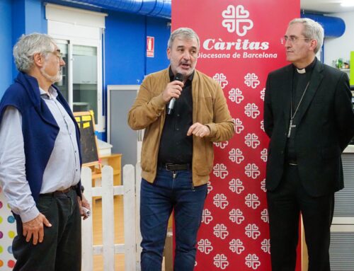 Jaume Collboni: «Càritas és un exemple de compromís i solidaritat»