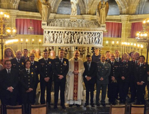 Celebració de la festivitat de Sant Rafael (Arcàngel), patró de la Guàrdia Urbana a la Catedral