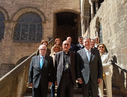 El cardenal Omella es reuneix amb la Fundació OBA