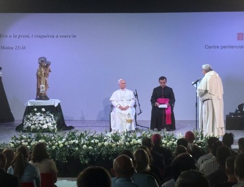 El Sant Pare visita la presó de Brians 1